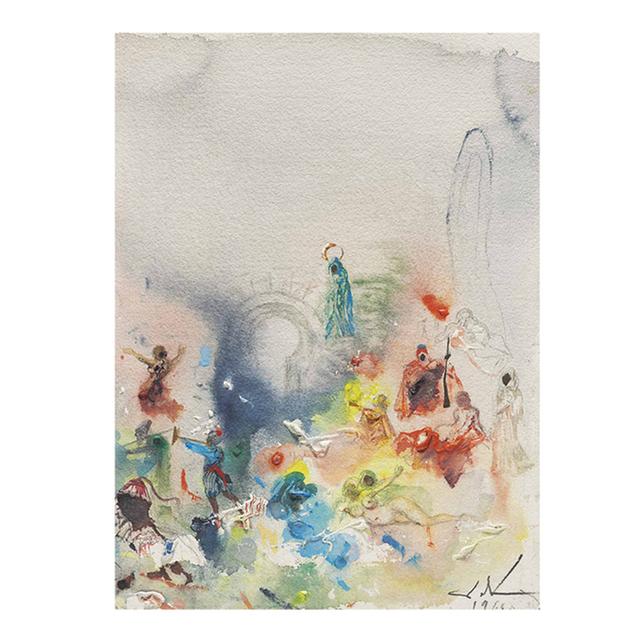 

Сальвадор Дали, люди, живущие в духовном мире, холст, картина, постер и принт, настенное искусство, абстрактная картина, домашний декор, Куадрос 21cm×30cm No Frame