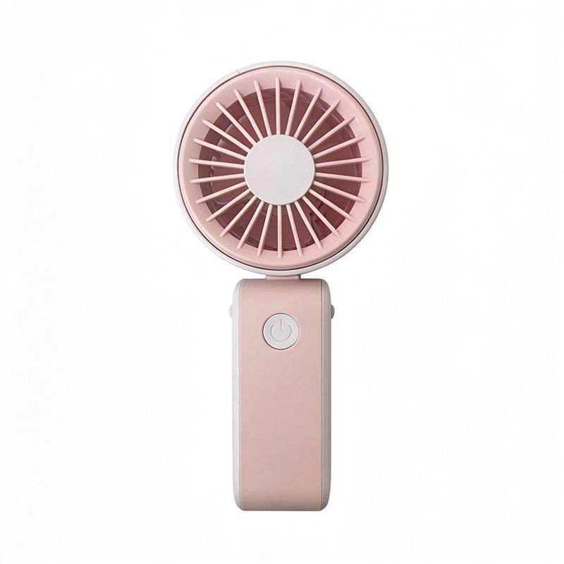2026 USB Rechargeable Foldable Small Handheld & Neck-Hanging Fan
