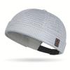 Gorra de Ciclismo Malla Transpirable Sin Visera Ultraligera Ajustable Gorros Docker Verano Primavera Elástica Hombres Mujeres Gorro para Correr Senderismo