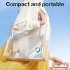 Handheld small fan, bladeless cold air, portable and portable mini USB charging, silent electric fan