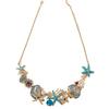 Seaside Vacation Wind Shell Starfish Necklace Female Small Fresh And Fashionable Imitation Collarbone Chain Beach Wind