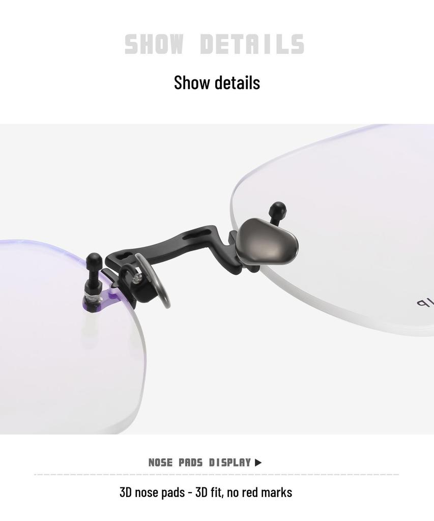 Japanese Style Pure Titanium Retro Eyeglasses Frame