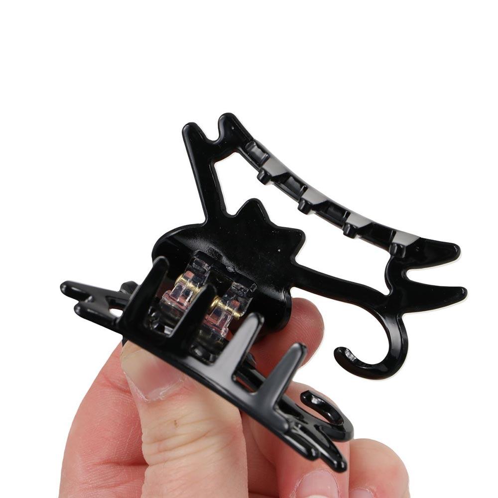 Acetic Acid Acetate Animal Cat Hair Claw Cartoon Shark Clip Cute Rhinestone Hair Clip Daily