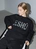Lesyuem Fleece-Lined Lesyuem Patch Sweatshirt