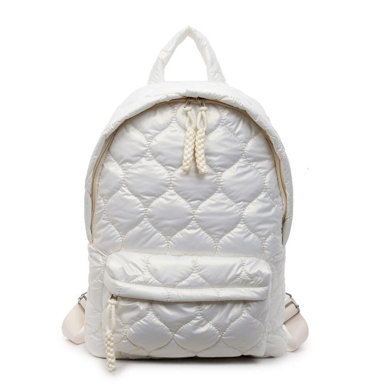 New Popular Cotton Clothing Backpack, Women's Casual Versatile Space Cotton Backpack, Large Capacity Backpack