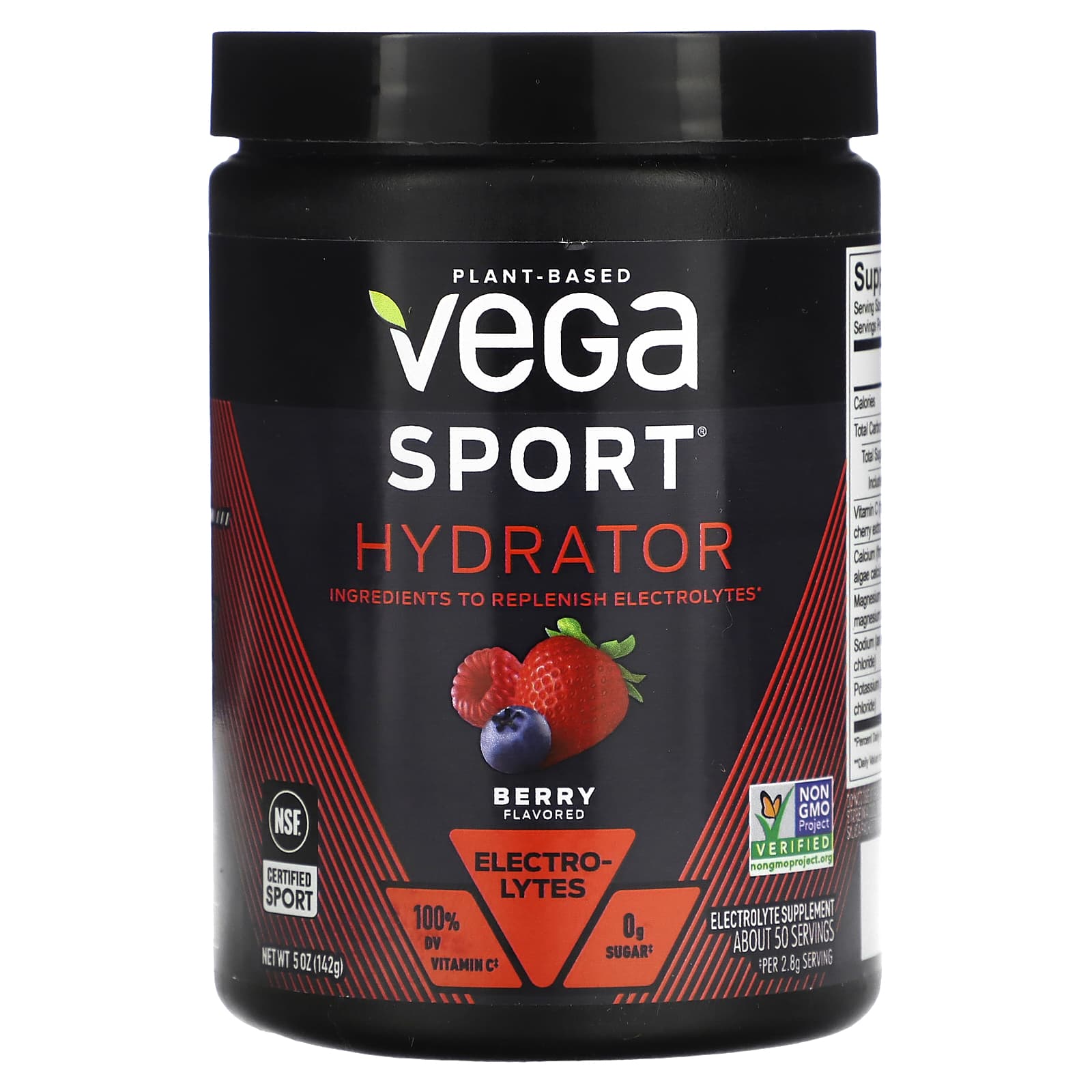 

Vega, Sport, Vegan Hydrator, Berry Flavor, 5 oz (142 g)