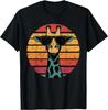Giraffe Vintage Sonnenbrille Mode Lässig Lustiges T-Shirt S-4XL