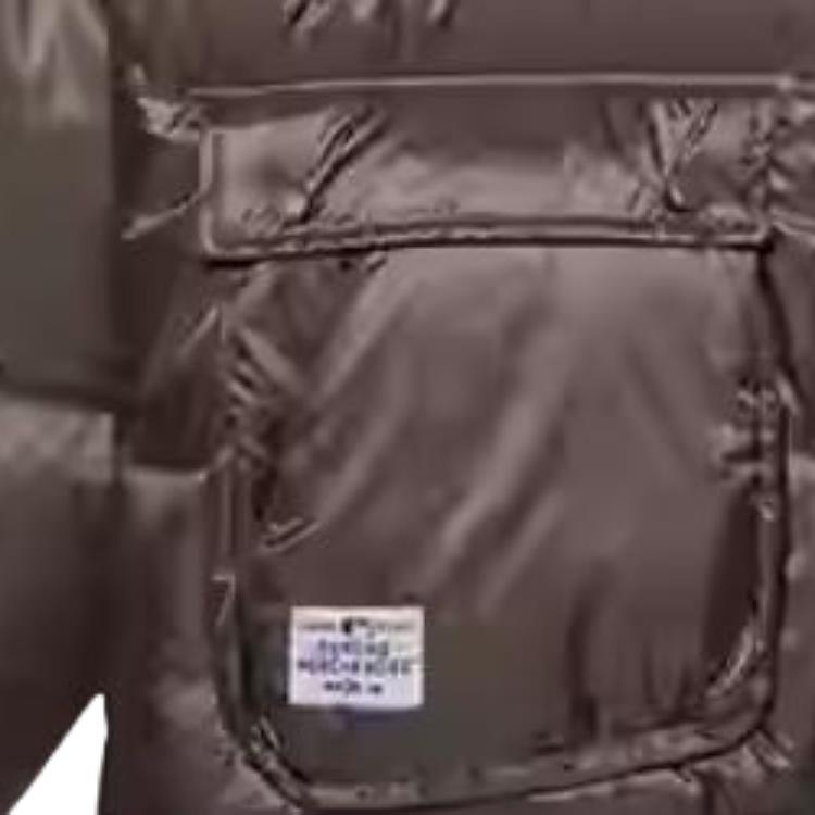 New Era MLB Zipper Hooded Long Sleeve Down Jacket Unisex Outerwear Khaki 13350920