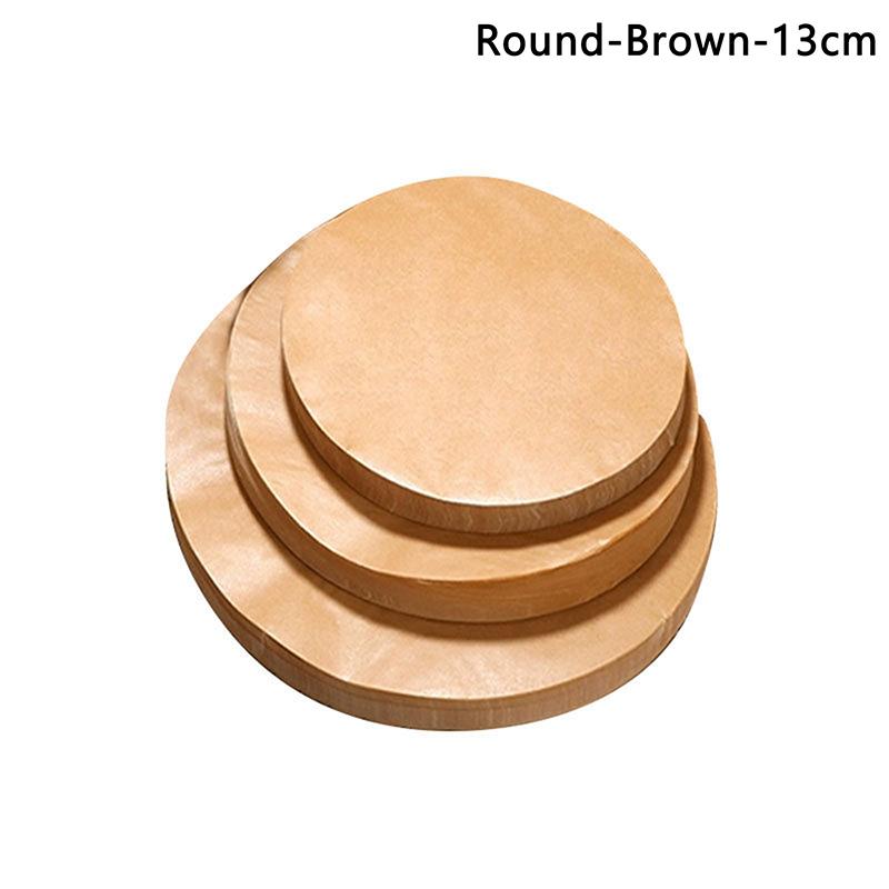 100 ks Pergamenový papír BBQ Papír na maso Lis na maso Nepřilnavé listy na hamburgerové placičky Podložky Sušenky Trouba Čtvercový Kulatý Olej Pečicí papír