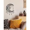 Metal Mandala Moon Wall Art Boho Home Decor Sculpture Gift Wedding