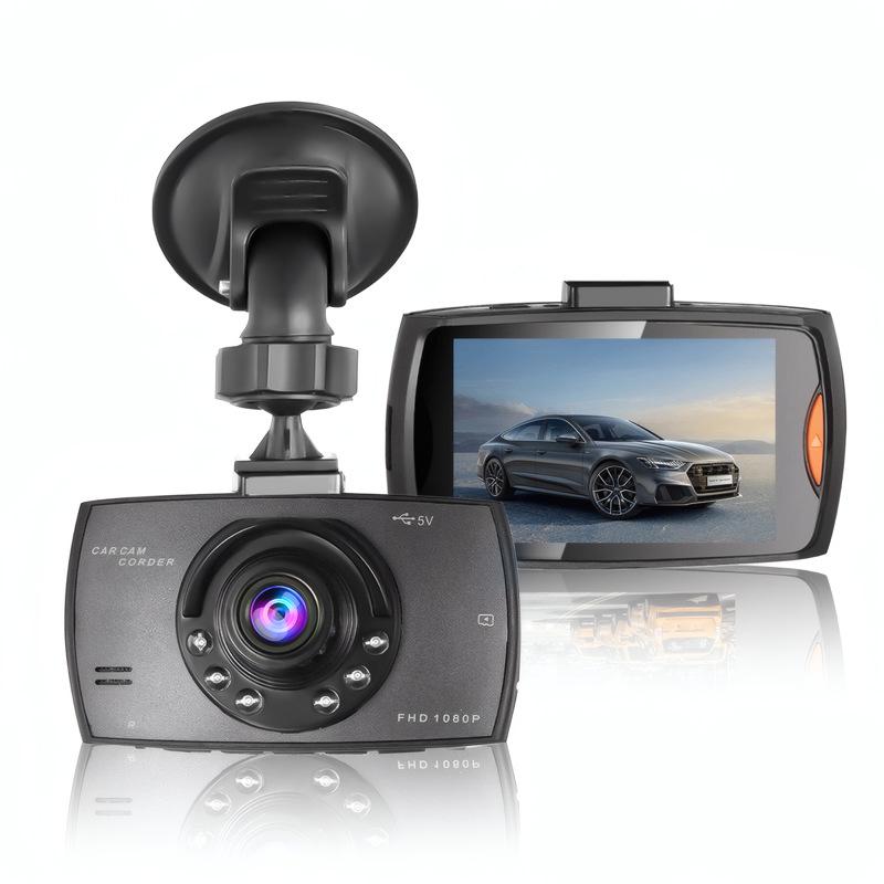 

1080P Single Lens Dash Cam with Loop Recording & Collision Lock чорний