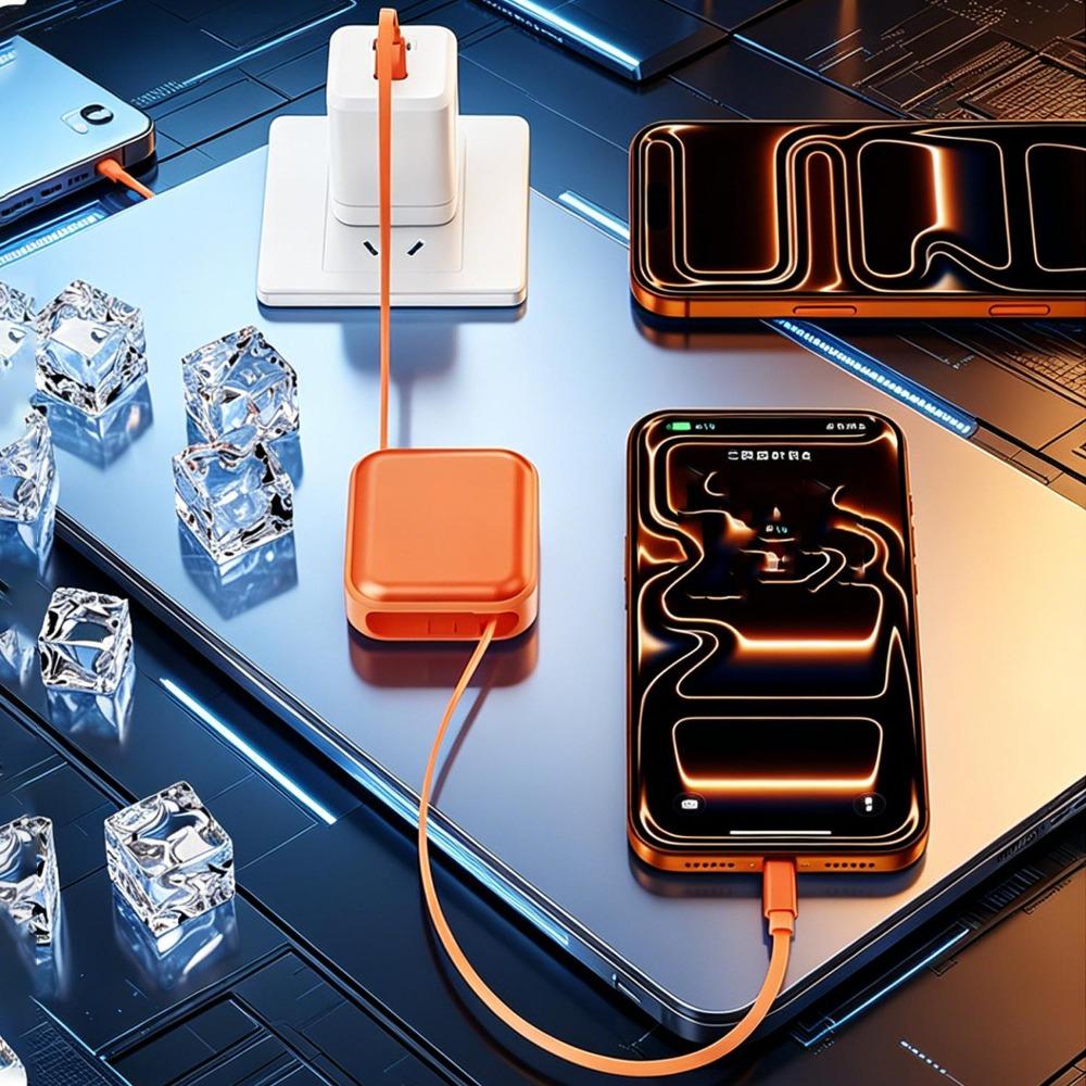 240W Type C To Type C Fast Charging Retractable Cable for IPhone15 16 17 Samsung Xiaomi Huawei Laptop Portable Charger Data Wire