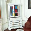Bookcase Miniature Wooden Cabinet For Dollhouses Bedroom Living Room Decors DIY Craft Project Tiny House Furniture