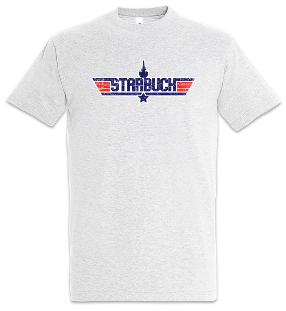 

Top Star Starbuck Men s T-Shirt Mens Womens Tees Top Battle 80s Kara Tomcat Gun Lieutenant Galactica 3XL