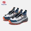 Happy Bear Kids' Lightweight Breathable Running Shoes - Elastic Closure for Boys & Girls, Trendy for Spring & Autumn.
