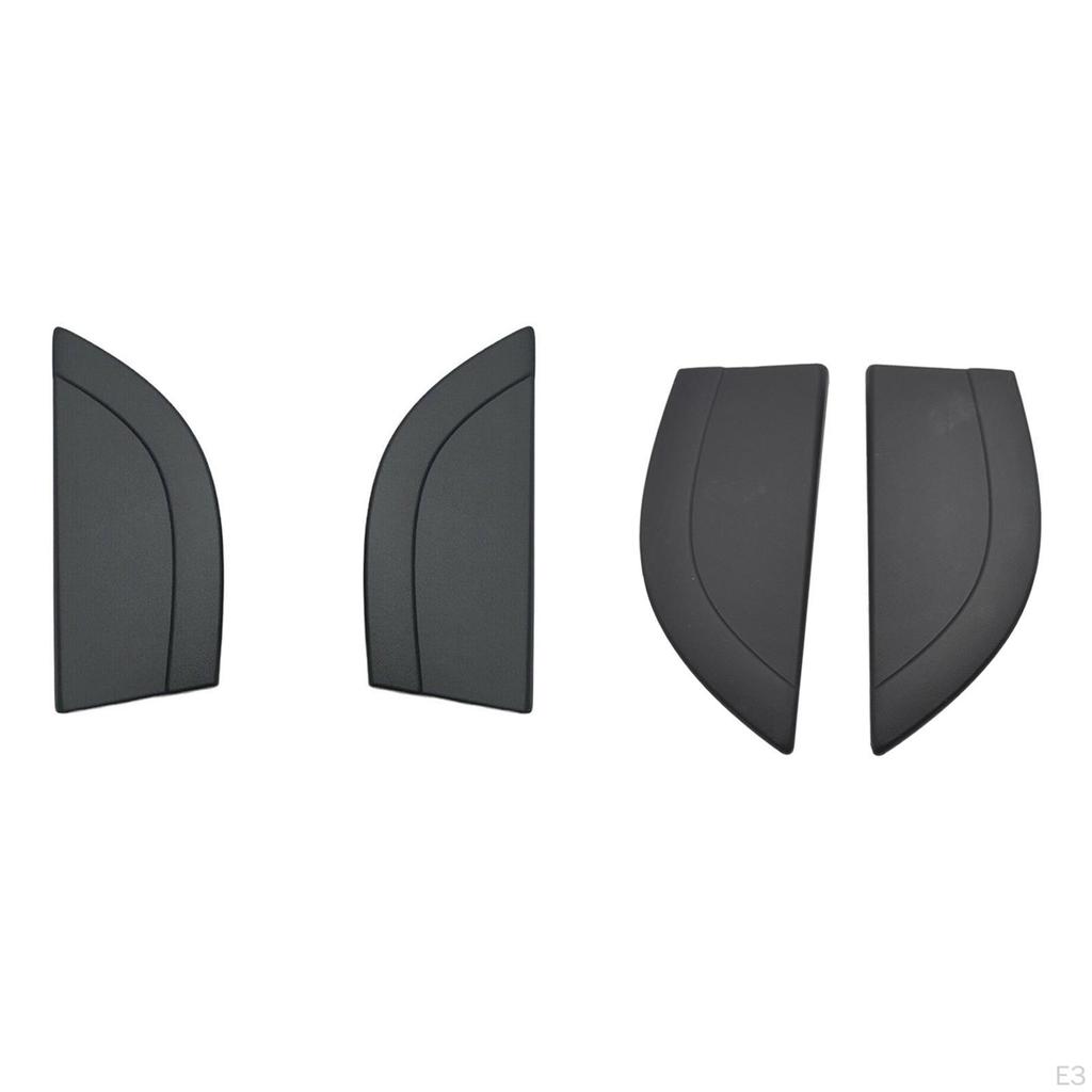 Car Door Molding Triangle Cover Protection Decorative Replacement Panel Exterior Decoration