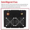 LED Display Car Inverter 12V 220V 2000W 3000W 4000W 5000W DC 12V To AC 220V Pure Sine Wave Voltage Transformer Power Converter Silver/Black