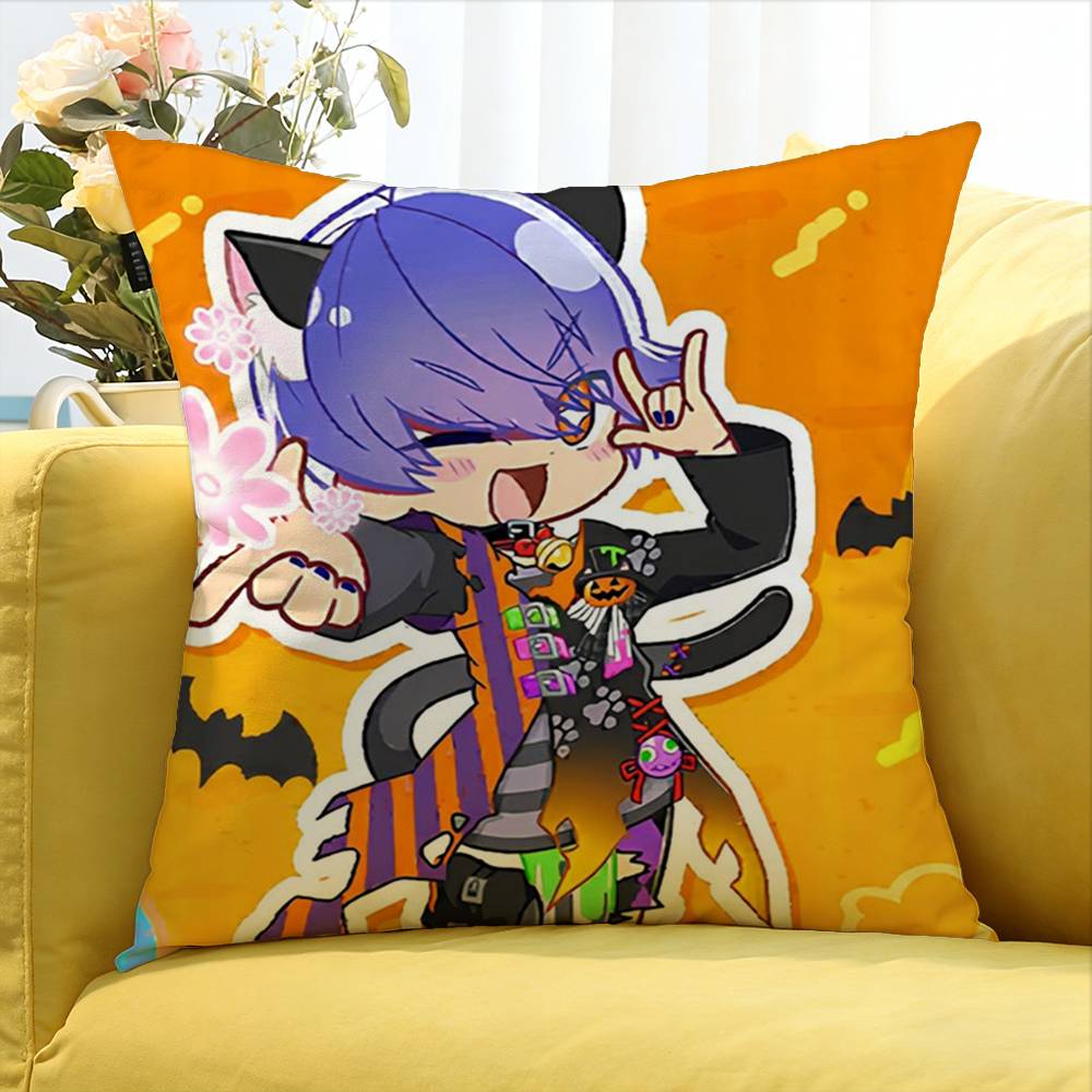 CUTE Game O-Obey Me World Various Sizes Square Pillow Case For Car Home Bedchamber Decor