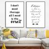 Gym Wall Art Motivation Sports Poster Fitness Girl Calisthenics Print Canvas Painting Sportswoman Dumbbell Picture Home Decor