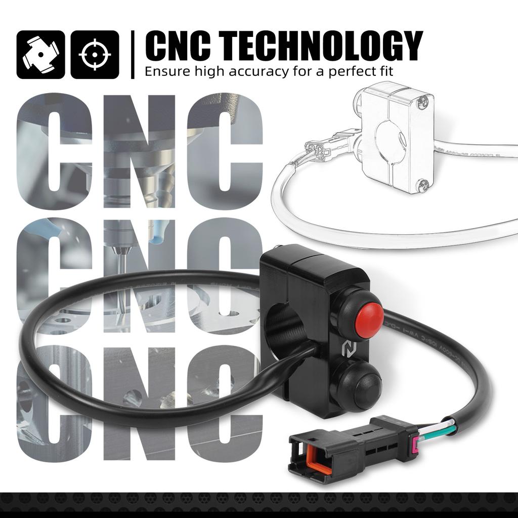 NICECNC For KTM EXC 300 2024-2025 EXC 250 EXCF 350 XCW 300 Start Kill Stop Switch Button SX 125 SXF 250 SXF 450 XC XCF 2023-2025