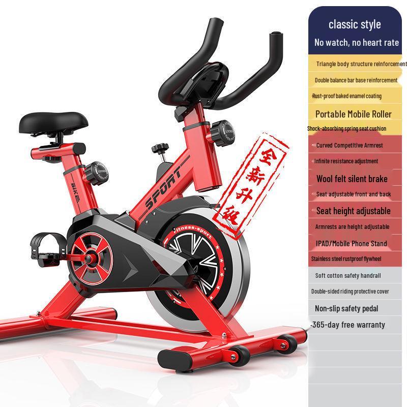 Dynamic Indoor Exercise Bike - Super Silent Fitness Equipment for Weight Loss