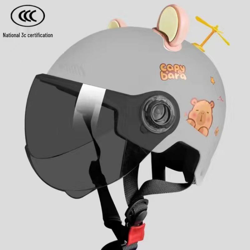 Certified Year-Round Kids' Helmet - Four Seasons Electric Vehicle Safety Helmets for Boys & Girls