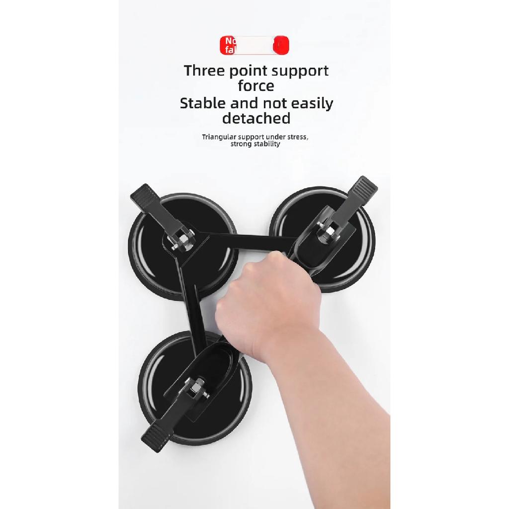 Strong Suction Cup Lifter - Powerful Grip for Glass, Tiles, Ceiling Panels & Floor Tiles | Lifts Screens, Car Parts | Heavy-Duty