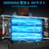 XHP70 Rechargeable Waterproof LED Headlamp with Three Lighting and Three 18650 Batteries for Emergency Power and Work High-Brightness Modes, Zoomable,