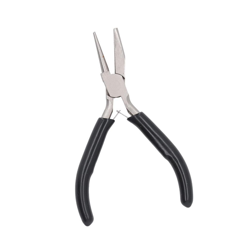 2pcs Wire Bending Wire Looping Pliers Half Concave Nose Wire Bending Pliers For Beading