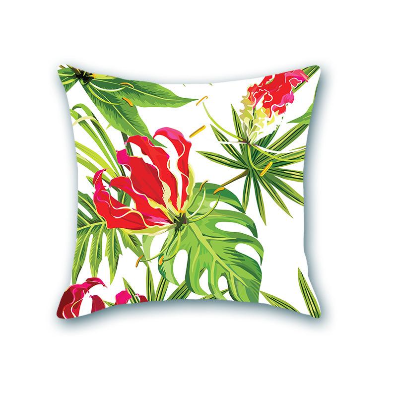 Nordic Floral Soft Pillowcase for Sofa, Office, or Bedside Decor
