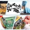 50 PCS M.2 SSD Mounting Screws Kit, PCIE Nvme M2 X 3 MM Replacement Phillips Flat Head Screw M.2 SSD Mountings Screws with Screwdriver, M2Screw for