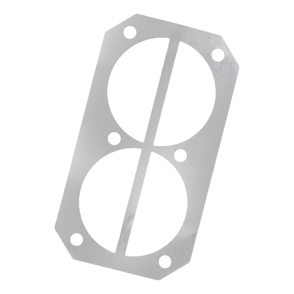 3pcs Silver Valve Plate Gaskets Washers Time And Effort Saving Convenient Package Easy Installation High Quality