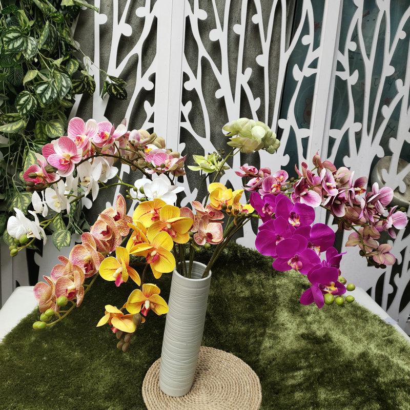 Artificial 3d Printed Butterfly Orchid With Realistic Texture For Wedding Decor And Home Use