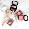 Shobido Double Eyeshadow Brush Powder Brush Limited Edition Makeup Brushes for Partial SPV46970 & Set, Finger-Shaped, Dome-Shaped Application,