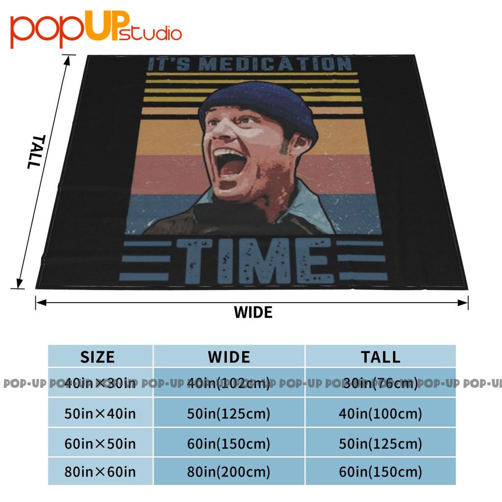 Its Medication Time One Flew Over The Cuckoos Nest Ultra-Soft Blanket Quilt Winter Sofa Cover Bed Covers