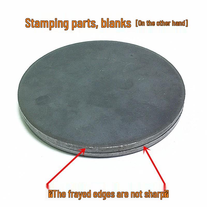 Q235 Thickened Round Iron Base Plate & Pipe End Cap Stamping Part