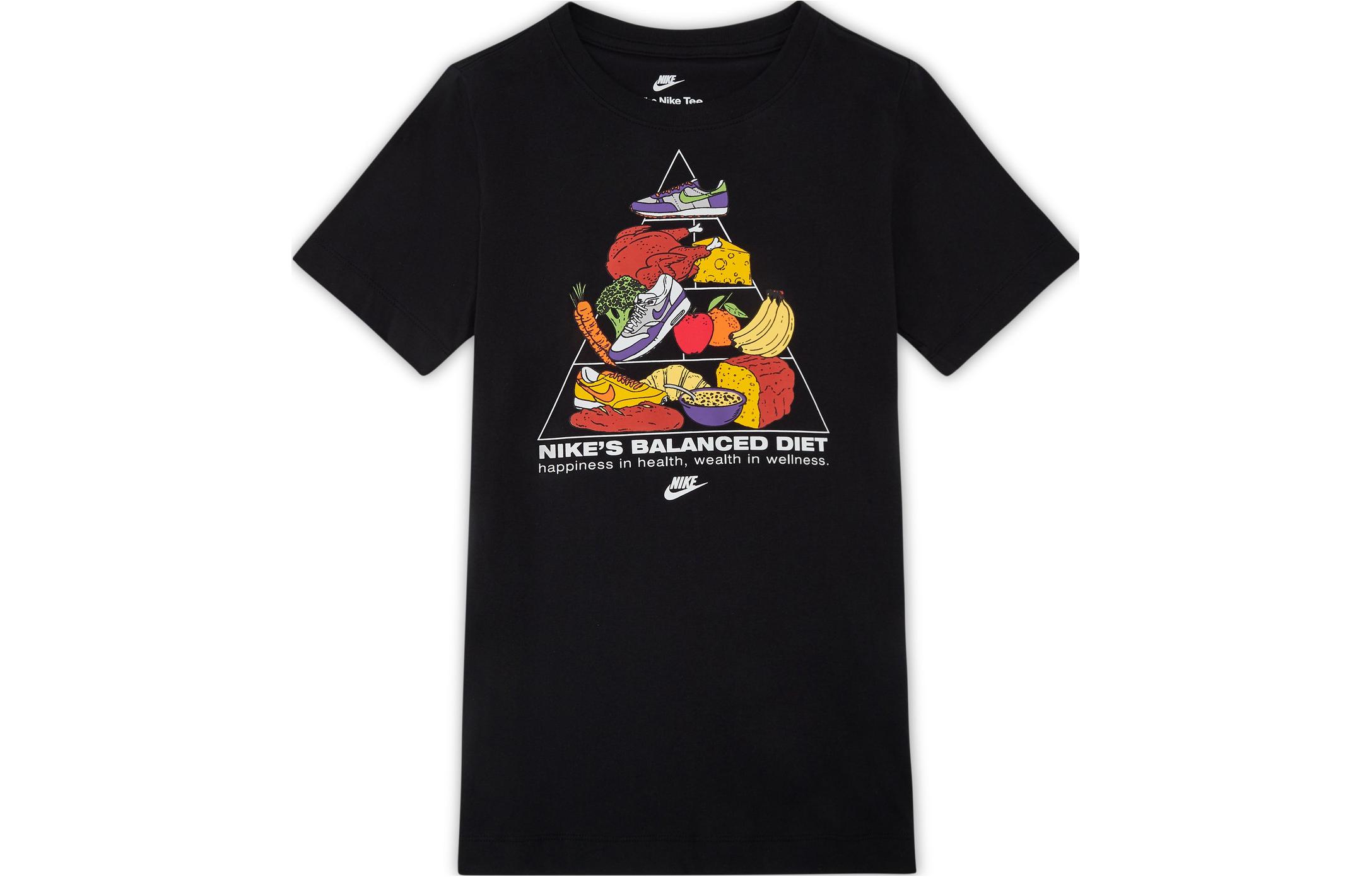 

Nike Kids T Shirts Crew Neck Moderate FD0439-010 M