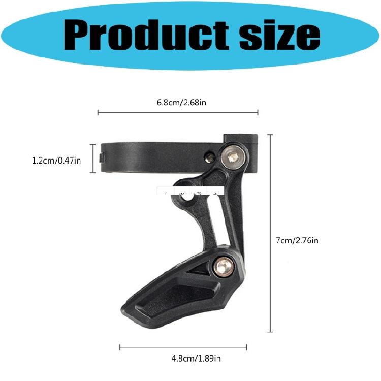 Quick Installation Aluminum Alloy Bikes Chain Stabilizers Suitable for 8 To 12 Speed Drivetrains Light Weight Design