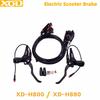 XOD 2-Piston Electric Bike Brake, Waterproof Oil Brake with 2-Pin Plug for Kukirin Scooter