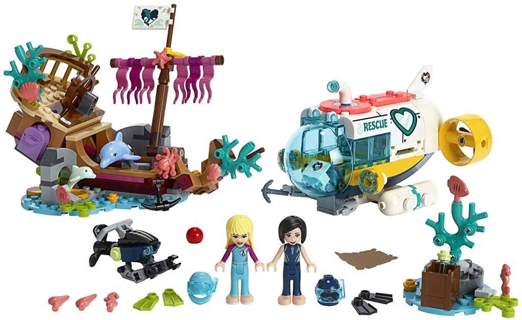 LEGO Friends Dolphin Rescue Submarine 41378 Block Toy Girl