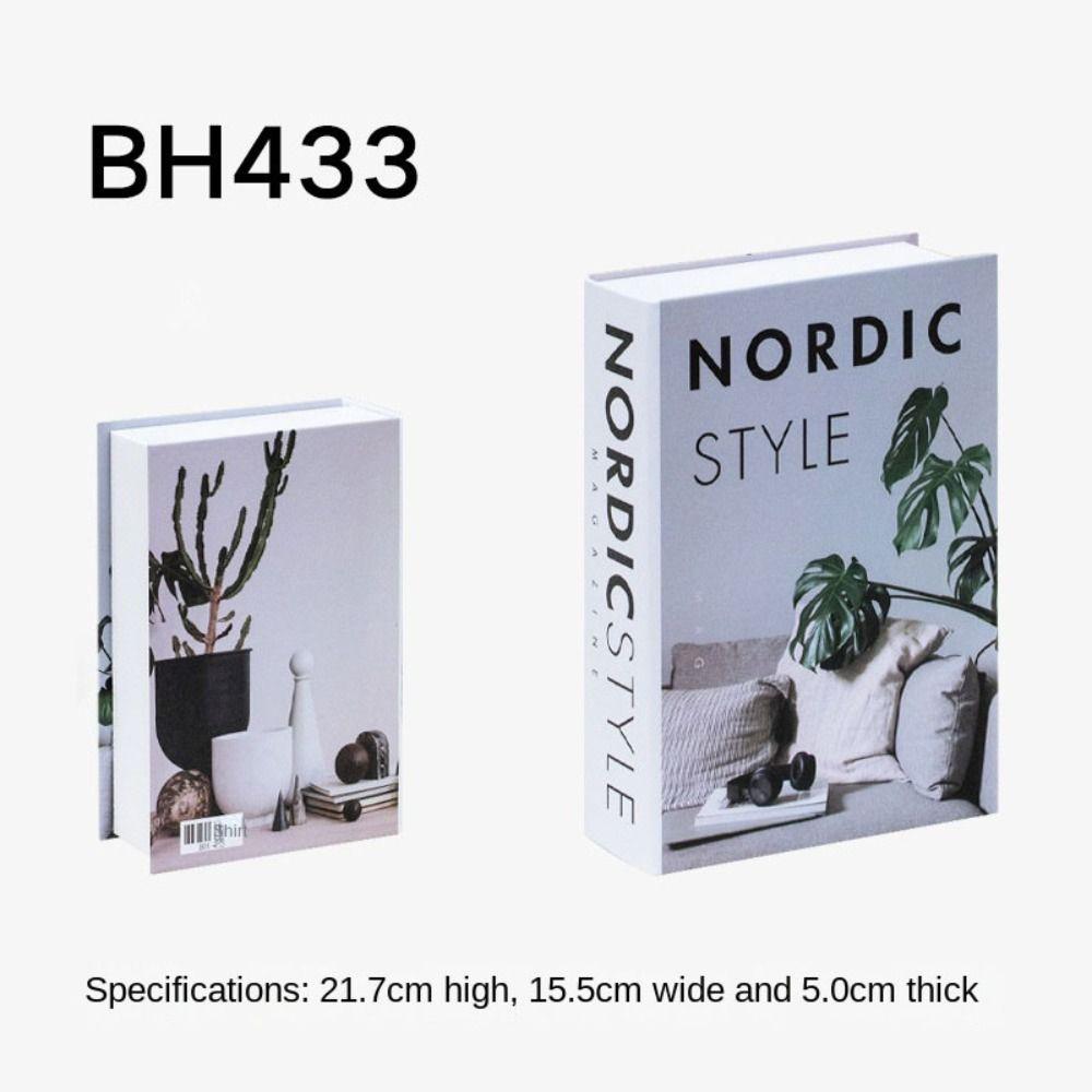 Simple Fake Books Ornament Shooting Props Home Bookshelf Decor Bedroom Decorative Imitation Book