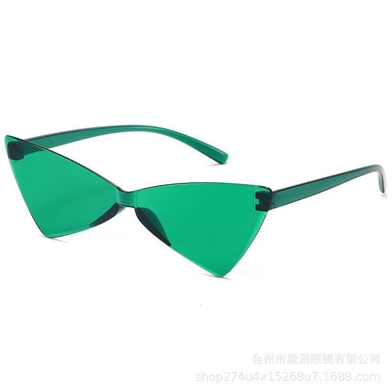 Personality Butterfly Frame Sunglasses Trendy Street-Style Candy-Colored European and American Cross-Border Glasses KJ135