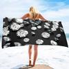 Asciugamano da Spiaggia in Microfibra Senza Sabbia Super Assorbente Leggero Sottile Coperta Asciugamano Telo da Spiaggia Extra Large Asciugamano da Bagno Campeggio Yoga