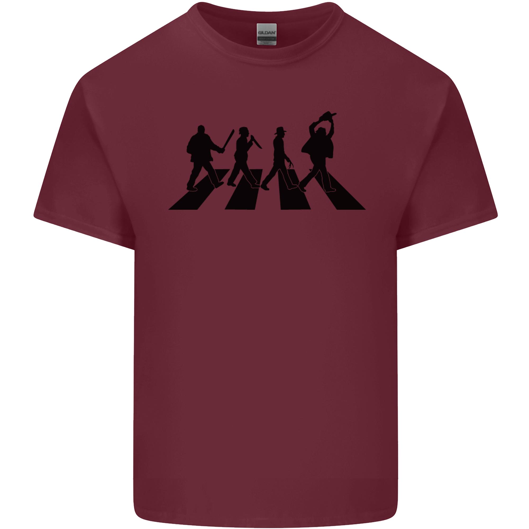 Abbey Road Killer Funny Halloween Horror Unisexs Light Cotton TShirt S