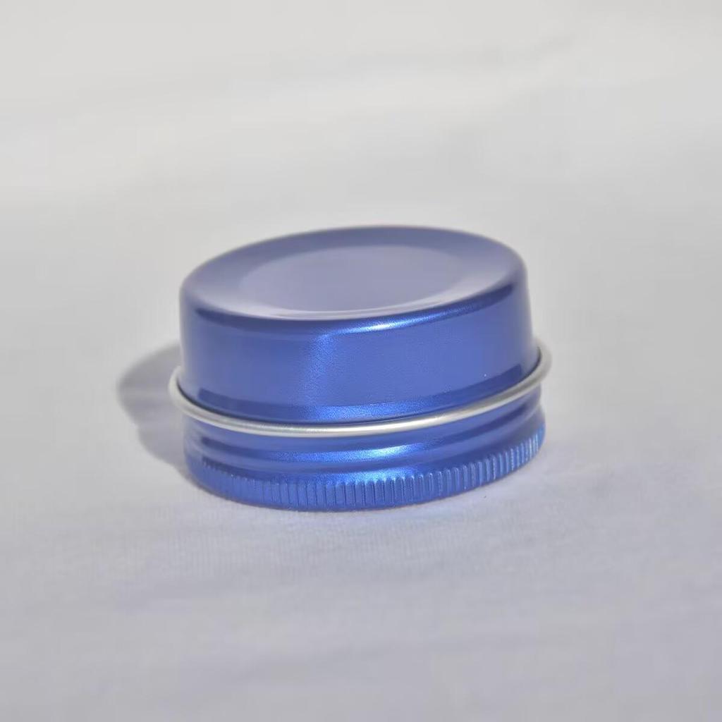 50 Stück Blaue Farbe 30g Aluminiumdose 30ml Aluminiumtiegel 30ml Kosmetiktiegel 30g Cremetiegel
