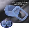 2PCS Dog Water Dispenser Leakproof Hanging Water Bowl For Cage Outdoor Use Plastic Water Feeder Kennel Watering Supply