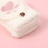 Thicken Cat Paw Gloves Soft Warm Plush Mittens Cartoon Style Half Finger Gloves  Adults