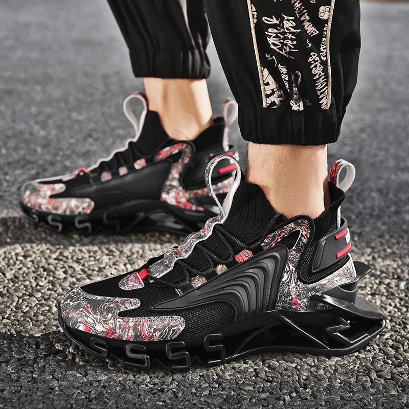 MAEDEF Men's Sports Shoes Fashion High Quality Outdoor Anti-slip Sneakers Soft Comfortable Male Shoes Training Leisure Footwear