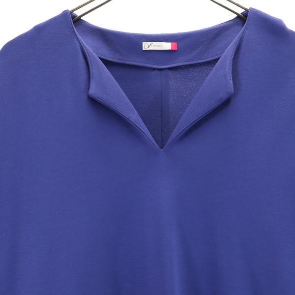 Diane von Furstenberg Studio Made In Japan No Sleeve One Piece Blue Women Used