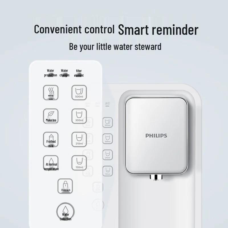 Philips Desktop Instant Hot RO Water Purifier CN plug (adapter included)